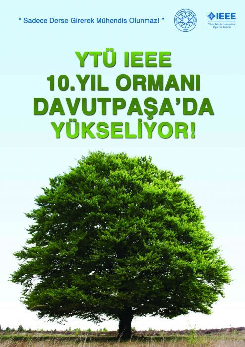 YTÜ IEEE 10. YIL HATIRA ORMANI